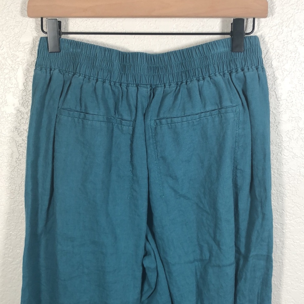 Athleta Teal Wide Leg Pants - Picture 6 of 9